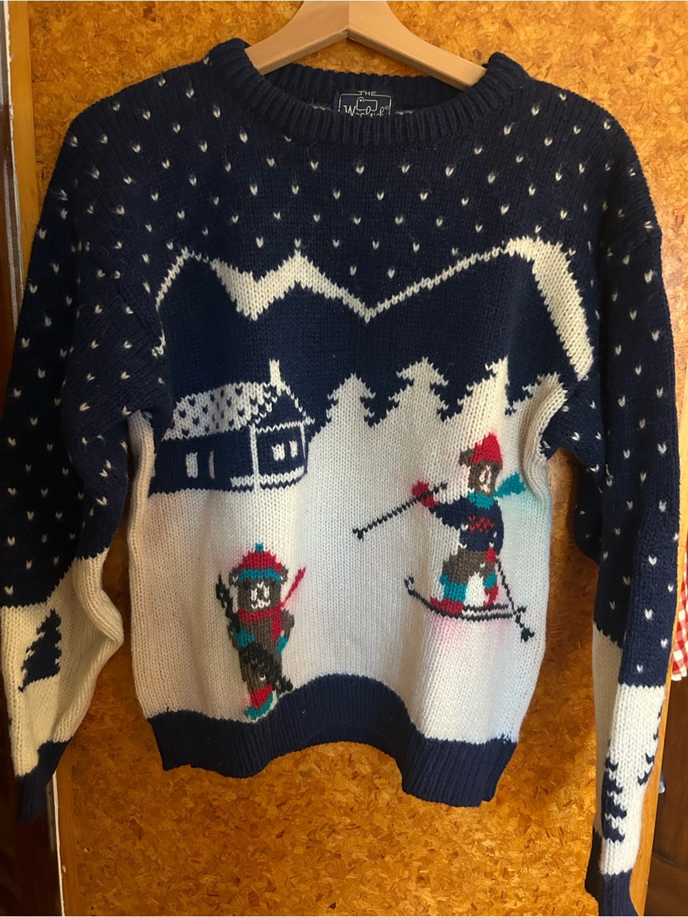 Woolrich 100% Wool Ski Sweater